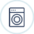 A Washer / Dryer is available for the convenience of guests at Roy Cottage Self Catering Accommodation